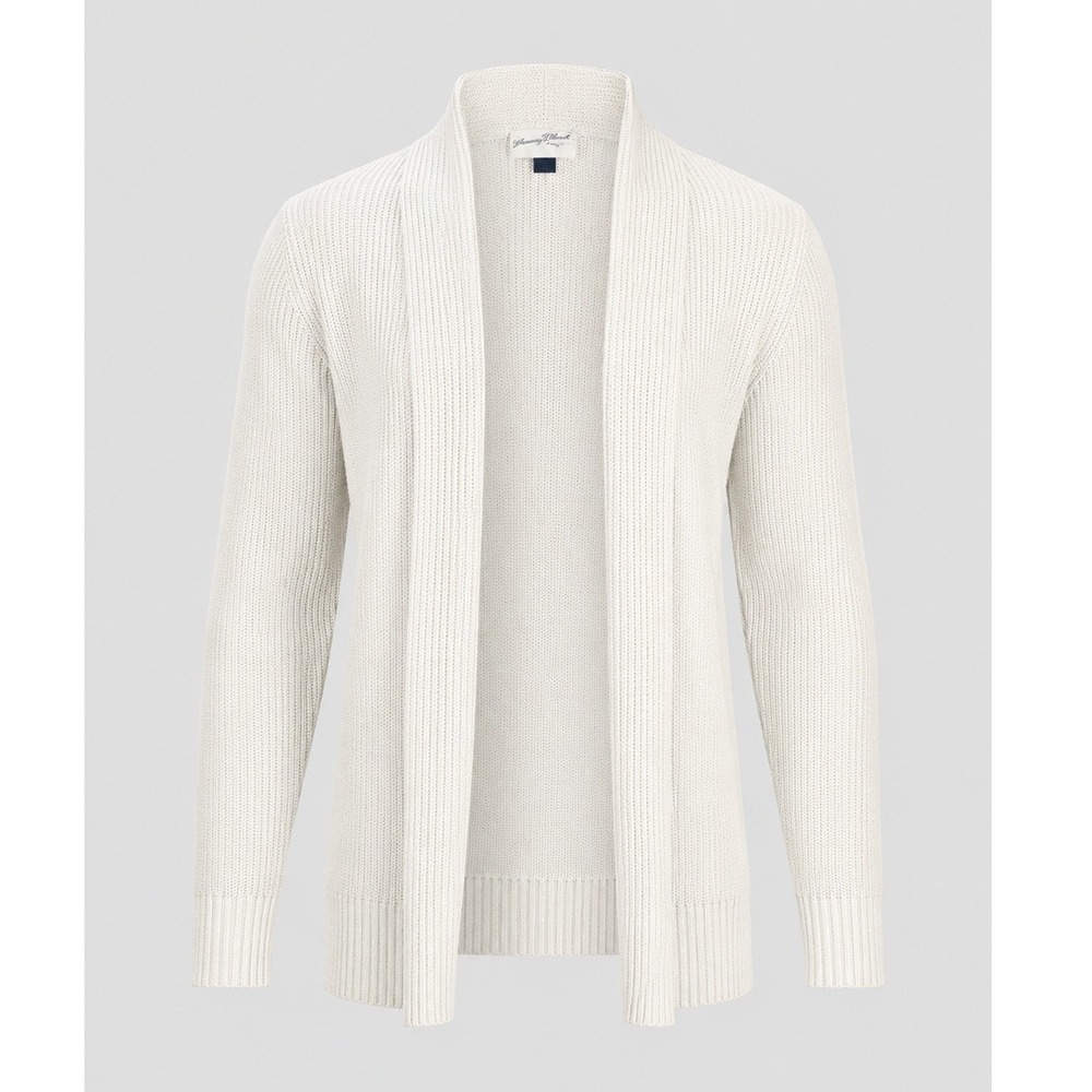 Universal Thread Cream Cotton Open Front Cardigan Sweater Small RN17730 VN129825